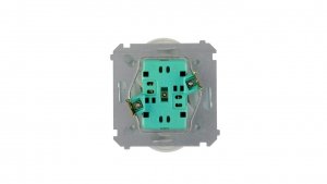 Simon Basic Gniazdo podwójne b/u 16A IP20 białe BMG2M.01/11