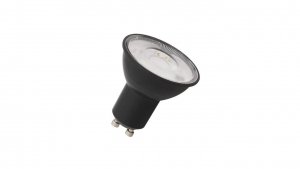 Żarówka LED GU10 VALUE PAR16 50 120st 4,5W 330lm 2700K 827 230V BK czarny 4058075766426