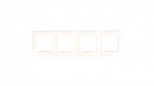 Sedna Ramka poczwórna kremowa pionowa SDN5802023