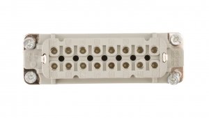 Wkład złącza 16P PE żeński 16A 250V EPIC H-A 16 BS 17-32 DR PH1 10541000