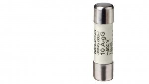 Wkładka bezpiecznika cylindrycznego, 10x38 mm, 32 A, gG, Un AC: 400 V 3NW6012-1