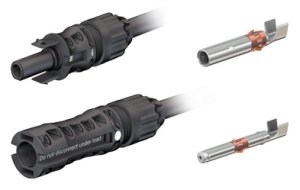 Komplet wtyk-gniazdo MC4 EVO2 Stu00e4ubli EC/Multi-Contact MC-PV-KST4 EVO2(-) MC-PV-KBT4 EVO2(+) MC-PV-KST4 KBT4-EVO2 KPL