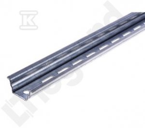 Wspornik TH35, bez zaczepówdo XL3 400, 24-modułowy