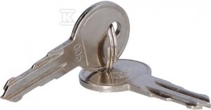 KLUCZYK PATENT.METALOWY 005 2 SZT=1KPL