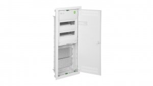 Rozdzielnica modułowa MSF TWIN RP 2x12 (N PE)   2x12 podtynkowa multimedialna IP30 2015-02