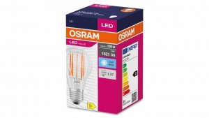Żarówka LED E27 11W/840 E27 VALUE CL A FIL 100 non-dim 11W/840 4058075439597