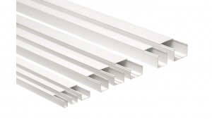 Kanał kablowy z pokrywą CP 60x40 biały /2m/ ECCP6040B
