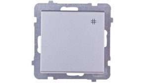 SONATA Łącznik krzyżowy srebro mat ŁP-4R/m/38