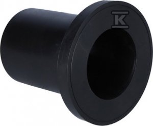 Tuleja doczołowa długa kołnierzowa d110 PE100, SDR17, PN5 gaz/PN10 woda, sfazowana