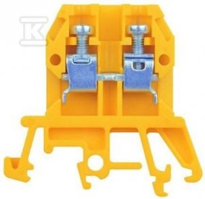 Złączka szynowa gwintowanana ZUG-G4, czarna A11-0103