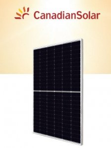 Moduł fotowoltaiczny panel PV 580Wp Canadian Solar CS6W-580T  TopHiKu6 N-Type Silver frame Srebrna rama