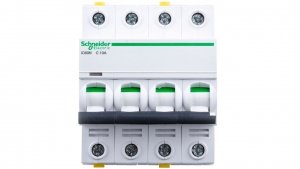 Wyłącznik nadprądowy 4P C 10A 6kA AC iC60N-C10-4 A9F04410