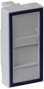 ADAPTER 1MOD PR.22,5X45 DO 1RJ45/1RJ12