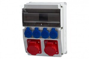 ROZDZ.CAJA16M 4X230+ZAB.RCD IP44 ONNLINE