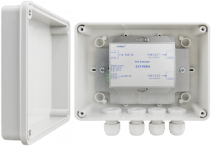 EXTENDER POE W OBUDOWIE HERMETYCZNEJ DO 2 KAMER IP Pulsar EXT-POE4H 48V