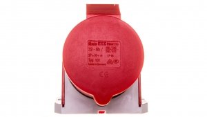 Gniazdo stałe 32A 5P 400V 6h IP44 101