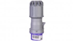 Wtyczka przenośna 32A 2P 24V fioletowe IP44 072v