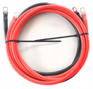 Kabel do łączenia akumulatorów 16mm2 100cm M8
