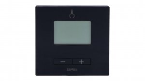 REGULATOR TEMPERATURY PROSTY, 230V, PRZEKAŹNIKOWY TYP: LPR-01 CZARNY