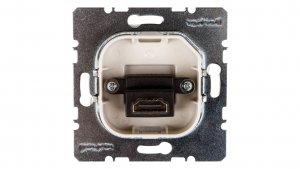 Berker/B.Kwadrat Gniazdo HDMI śnieżnobiale połysk S.1/B.3/B.7 Glas 3315428989