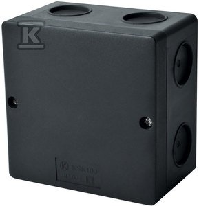 PUSZKA IP66 - KSK 100 FA UV (CZARNA)