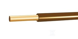 Przewód instalacyjny H05V-U (DY) 1x2,5 brązowy G-105448