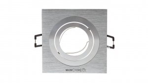 Oprawa punktowa 1x50W GX5,3 IIIkl. 12V IP20 SEIDY CT-DTL50-AL kwadrat 18281