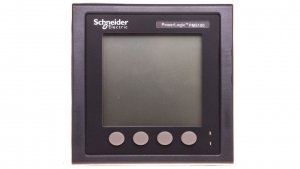Miernik parametrów sieci (U, I, P, Q, f, PF, E) 5/1A przekładnik 100-415V AC Ethernet Modbus MID tablicowy 96x96mm METSEPM5341