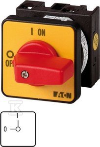 Łącznik krzywkowy In=20A P=6.5 kW T0-2-1/E-RT 011082