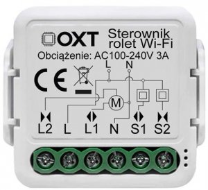 Moduł OXT mini sterownik rolet WiFi TUYA 