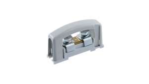 Zacisk prądowy 2x35mm2 szary z pokrywą na szynę TH35 E.4120SP