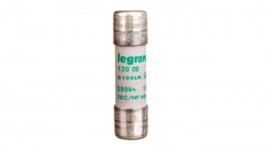 Wkładka bezpiecznikowa cylindryczna 10x38mm 8A aM 500V HPC 013008
