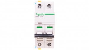 Wyłącznik nadprądowy 1P N B 16A 6kA AC iC60N-B16-1N A9F03616