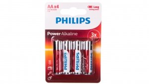 Bateria alkaliczna LR6 / AA 1,5V POWER ALKALINE LR6P4B/10 /blister 4szt./