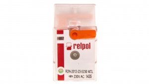 Przekaźnik przemysłowy 2P 230V AC AgNi R2N-2012-23-5230-WTL