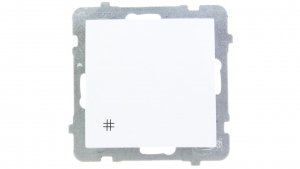 AS Łącznik krzyżowy biały ŁP-4G/m/00