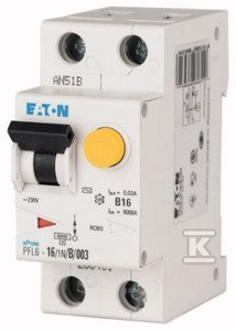 Wyłącznik kombinowany 6kA PFL6-10/1N/B/003-A 112873