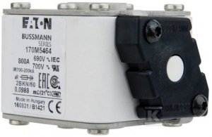 Wkładka szybka, 800 A, AC 690 V, size 2, aR, IEC, UL 170M5464