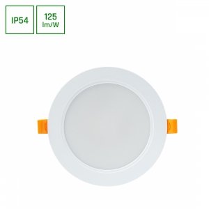 DURE 3 DOWNLIGHT 12W CW 230V 110st IP54 IK06       145x34 BIAŁY okrągła zasilacz zintegrowany