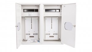 Szafka licznikowa natynkowa 2-licznikowa 3-fazowe 24 moduły IP31 NRL 2L 24 ZSZ 4-326