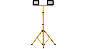 Projektor LED na statywie żółty 2x30W 2x2350lm IP65 6400K SL-S01