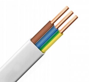 Przewód YDYp 3x2,5 żo 450/750V /25m/