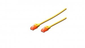 Kabel krosowy (Patch Cord) U/UTP kat.6 żółty 3m DK-1612-030/Y