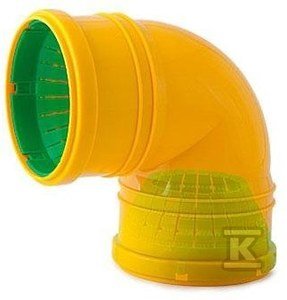 KOLANO DRENARSKIE 90ST. 72MM UNIWERS.