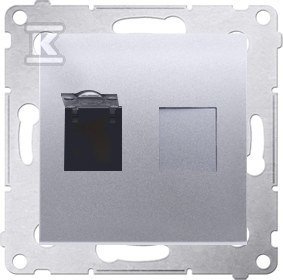 Gniazdo komputerowe pojedyncze RJ45 DMR946