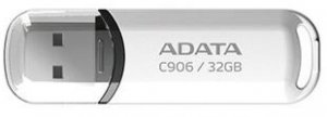 Adata Pendrive C906 32GB USB2.0 białe 