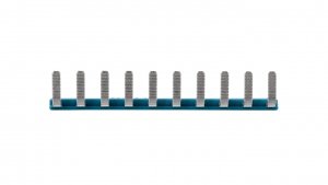 Mostek wtykany 10-torowy raster 6,15mm niebieski EB 10- DIK BU 2716680 /10szt./