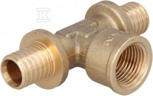 Trójnik mosiężny GW ultraLINE - 20 Rp1/2 2509258002