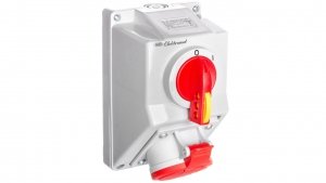Zestaw instalacyjny z gniazdem 5P (0-I) 32A IP54 C32-18N 974005