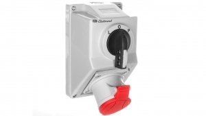 Zestaw instalacyjny z rozłącznikiem L-O-P 1x32A 4P 400V C32-48 IP-54 974003